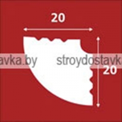 Плинтус потолочный "Плинтэкс" A 20/20