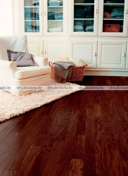Ламинат QUICK-STEP Орех темный лакированный Linesse