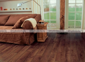 Ламинат QUICK-STEP из темного дуба лакированная Country