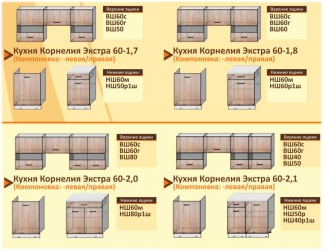 Кухня Корнелия Экстра 60