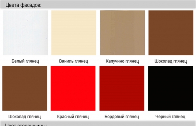 Кухня Мила Глосс 50 МДФ