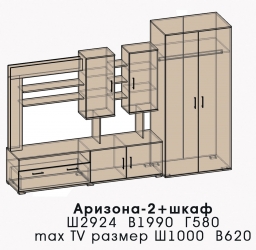 Гостиная Аризона-2