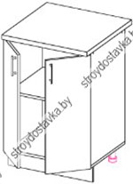 Тумба кухонная 2 двери глухих 600мм.