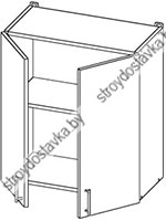 Шкаф навесной 2 двери глухих 800мм.
